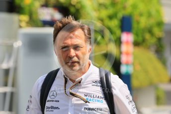 World © Octane Photographic Ltd. Formula 1 – Singapore Grand Prix - Marina Bay, Singapore. Saturday 1st October 2022. Paddock. Williams Racing CEO – Jost Capito