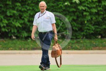 World © Octane Photographic Ltd. Formula 1 – Singapore Grand Prix - Marina Bay, Singapore. Sunday 2nd October 2022. Arrivals. Oracle Red Bull Racing advisor - Helmut Marko