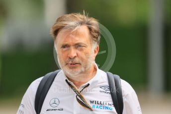 World © Octane Photographic Ltd. Formula 1 – Singapore Grand Prix - Marina Bay, Singapore. Sunday 2nd October 2022. Arrivals. Williams Racing CEO – Jost Capito