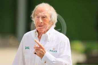 World © Octane Photographic Ltd. Formula 1 – Singapore Grand Prix - Marina Bay, Singapore. Sunday 2nd October 2022. Arrivals. Sir Jackie Stewart.