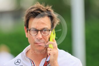 World © Octane Photographic Ltd. Formula 1 – Singapore Grand Prix - Marina Bay, Singapore. Sunday 2nd October 2022. Arrivals. Mercedes-AMG Petronas F1 Team Principal and CEO - Toto Wolff