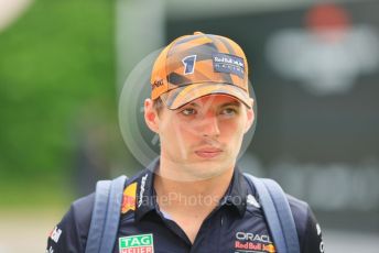 World © Octane Photographic Ltd. Formula 1 – Singapore Grand Prix - Marina Bay, Singapore. Sunday 2nd October 2022. Arrivals. Oracle Red Bull Racing RB18 – Max Verstappen.