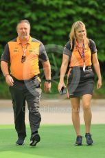 World © Octane Photographic Ltd. Formula 1 – Singapore Grand Prix - Marina Bay, Singapore. Sunday 2nd October 2022. Arrivals McLaren F1 Team Chief Executive Officer – Zak Brown