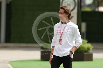 World © Octane Photographic Ltd. Formula 1 – Singapore Grand Prix - Marina Bay, Singapore. Sunday 2nd October 2022. Arrivals. Mercedes-AMG Petronas F1 Team Brand and Business Ambassador - Esteban Gutierrez