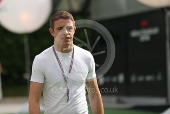 World © Octane Photographic Ltd. Formula 1 – Singapore Grand Prix - Marina Bay, Singapore. Sunday 2nd October 2022. Arrivals. Paul Di Resta