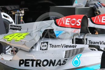 World © Octane Photographic Ltd. Formula 1 – Singapore Grand Prix - Marina Bay, Singapore. Thursday 29th September 2022. Pitlane. Mercedes-AMG Petronas F1 Team F1 W13 - Lewis Hamilton.