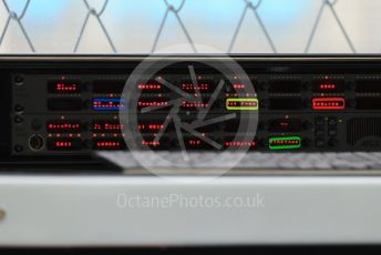 World © Octane Photographic Ltd. Formula 1 – Singapore Grand Prix - Marina Bay, Singapore. Thursday 29th September 2022. Pitlane. Oracle Red Bull Racing pitwall coms box.