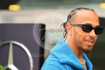 World © Octane Photographic Ltd. Formula 1 – Singapore Grand Prix - Marina Bay, Singapore. Thursday 29th September 2022. Arrivals. Mercedes-AMG Petronas F1 Team F1 W13 - Lewis Hamilton.