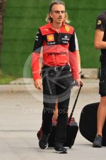 World © Octane Photographic Ltd. Formula 1 – Singapore Grand Prix - Marina Bay, Singapore. Thursday 29th September 2022. Arrivals. Scuderia Ferrari Team Racing Director and head of track area - Laurent Mekies