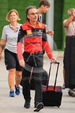 World © Octane Photographic Ltd. Formula 1 – Singapore Grand Prix - Marina Bay, Singapore. Thursday 29th September 2022. Arrivals. Scuderia Ferrari Team Racing Director and head of track area - Laurent Mekies