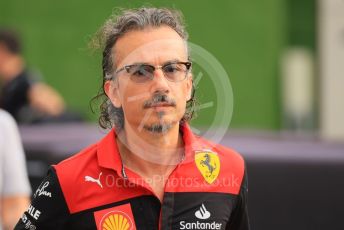 World © Octane Photographic Ltd. Formula 1 – Singapore Grand Prix - Marina Bay, Singapore. Thursday 29th September 2022. Arrivals. Scuderia Ferrari Team Racing Director and head of track area - Laurent Mekies