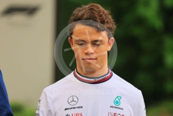 World © Octane Photographic Ltd. Formula 1 – Singapore Grand Prix - Marina Bay, Singapore. Thursday 29th September 2022. Arrivals. Mercedes-AMG Petronas F1 Team F1 W13 Reserve driver – Nyck de Vries.