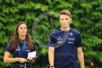 World © Octane Photographic Ltd. Formula 1 – Singapore Grand Prix - Marina Bay, Singapore. Thursday 29th September 2022. Arrivals. Williams Academy driver - Logan Sergeant.