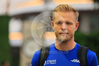 World © Octane Photographic Ltd. Formula 1 – Singapore Grand Prix - Marina Bay, Singapore. Thursday 29th September 2022. Arrivals. Haas F1 Team VF-22 - Kevin Magnussen.