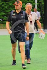 World © Octane Photographic Ltd. Formula 1 – Singapore Grand Prix - Marina Bay, Singapore. Thursday 29th September 2022. Arrivals. Oracle Red Bull Racing RB18 – Max Verstappen.