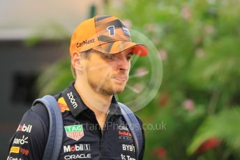 World © Octane Photographic Ltd. Formula 1 – Singapore Grand Prix - Marina Bay, Singapore. Thursday 29th September 2022. Arrivals. Oracle Red Bull Racing RB18 – Max Verstappen.