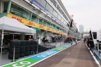 World © Octane Photographic Ltd. Formula 1 – Singapore Grand Prix - Marina Bay, Singapore. Thursday 29th September 2022. Pitlane.