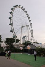 World © Octane Photographic Ltd. Formula 1 – Singapore Grand Prix - Marina Bay, Singapore. Thursday 29th September 2022. Paddock - Singapore Flyer.