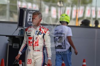 World © Octane Photographic Ltd. Formula 1 – Spanish Grand Prix - Circuit de Barcelona-Catalunya. Sunday 22nd May 2022 Parc Ferme. Haas F1 Team VF-22 - Kevin Magnussen.