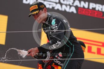 World © Octane Photographic Ltd. Formula 1 – Spanish Grand Prix - Circuit de Barcelona-Catalunya. Sunday 22nd May 2022 Podium. Mercedes-AMG Petronas F1 Team F1 W13 - George Russell.