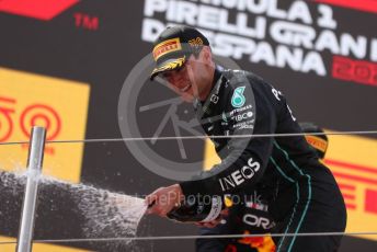 World © Octane Photographic Ltd. Formula 1 – Spanish Grand Prix - Circuit de Barcelona-Catalunya. Sunday 22nd May 2022 Podium. Mercedes-AMG Petronas F1 Team F1 W13 - George Russell.