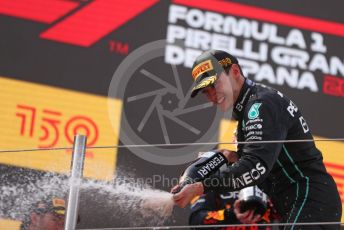 World © Octane Photographic Ltd. Formula 1 – Spanish Grand Prix - Circuit de Barcelona-Catalunya. Sunday 22nd May 2022 Podium. Mercedes-AMG Petronas F1 Team F1 W13 - George Russell.