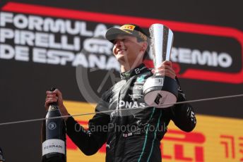 World © Octane Photographic Ltd. Formula 1 – Spanish Grand Prix - Circuit de Barcelona-Catalunya. Sunday 22nd May 2022 Podium. Mercedes-AMG Petronas F1 Team F1 W13 - George Russell.