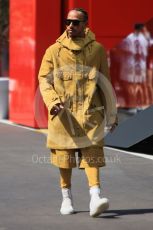 World © Octane Photographic Ltd. Formula 1 – Spanish Grand Prix - Circuit de Barcelona-Catalunya. Friday 20th May 2022 Paddock. Mercedes-AMG Petronas F1 Team F1 W13 - Lewis Hamilton.