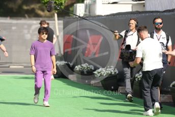 World © Octane Photographic Ltd. Formula 1 – Spanish Grand Prix - Circuit de Barcelona-Catalunya. Friday 20th May 2022 Paddock. Scuderia AlphaTauri AT03 - Yuki Tsunoda.