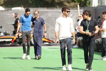 World © Octane Photographic Ltd. Formula 1 – Spanish Grand Prix - Circuit de Barcelona-Catalunya. Friday 20th May 2022 Paddock. Scuderia AlphaTauri AT03 - Pierre Gasly.