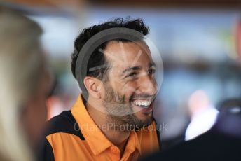World © Octane Photographic Ltd. Formula 1 – Spanish Grand Prix - Circuit de Barcelona-Catalunya. Friday 20th May 2022 Paddock. McLaren F1 Team MCL36 - Daniel Ricciardo.