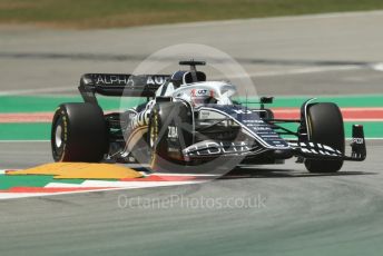 World © Octane Photographic Ltd. Formula 1 – Spanish Grand Prix - Circuit de Barcelona-Catalunya. Friday 20th May 2022 Practice 1. Scuderia AlphaTauri AT03 - Pierre Gasly.