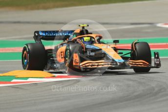 World © Octane Photographic Ltd. Formula 1 – Spanish Grand Prix - Circuit de Barcelona-Catalunya. Friday 20th May 2022 Practice 1. McLaren F1 Team MCL36 - Lando Norris.