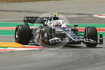 World © Octane Photographic Ltd. Formula 1 – Spanish Grand Prix - Circuit de Barcelona-Catalunya. Friday 20th May 2022 Practice 1. Scuderia AlphaTauri AT03 - Yuki Tsunoda.