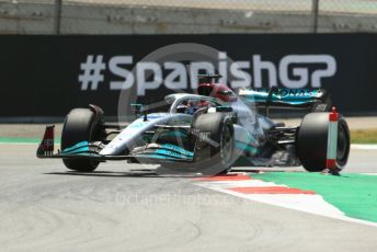 World © Octane Photographic Ltd. Formula 1 – Spanish Grand Prix - Circuit de Barcelona-Catalunya. Friday 20th May 2022 Practice 1. Mercedes-AMG Petronas F1 Team F1 W13 - George Russell.