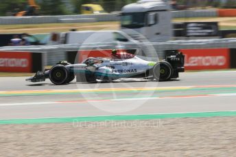 World © Octane Photographic Ltd. Formula 1 – Spanish Grand Prix - Circuit de Barcelona-Catalunya. Friday 20th May 2022 Practice 1. Mercedes-AMG Petronas F1 Team F1 W13 - Lewis Hamilton.