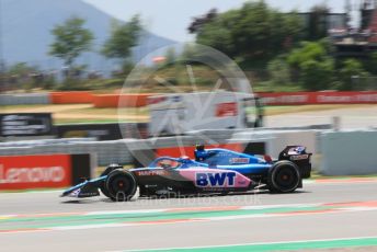 World © Octane Photographic Ltd. Formula 1 – Spanish Grand Prix - Circuit de Barcelona-Catalunya. Friday 20th May 2022 Practice 1. BWT Alpine F1 Team A522 - Esteban Ocon.