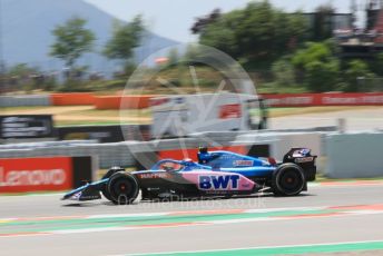 World © Octane Photographic Ltd. Formula 1 – Spanish Grand Prix - Circuit de Barcelona-Catalunya. Friday 20th May 2022 Practice 1. BWT Alpine F1 Team A522 - Esteban Ocon.