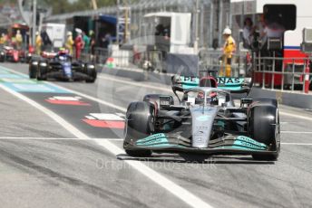 World © Octane Photographic Ltd. Formula 1 – Spanish Grand Prix - Circuit de Barcelona-Catalunya. Friday 20th May 2022 Practice 1. Mercedes-AMG Petronas F1 Team F1 W13 - George Russell.