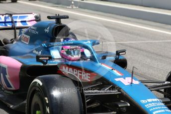 World © Octane Photographic Ltd. Formula 1 – Spanish Grand Prix - Circuit de Barcelona-Catalunya. Friday 20th May 2022 Practice 1. BWT Alpine F1 Team A522 - Fernando Alonso.