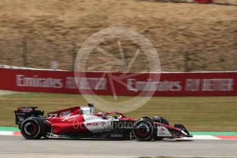 World © Octane Photographic Ltd. Formula 1 – Spanish Grand Prix - Circuit de Barcelona-Catalunya. Friday 20th May 2022 Practice 1. Alfa Romeo F1 Team Orlen C42 - Valtteri Bottas.