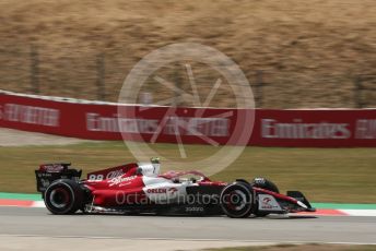 World © Octane Photographic Ltd. Formula 1 – Spanish Grand Prix - Circuit de Barcelona-Catalunya. Friday 20th May 2022 Practice 1. Alfa Romeo F1 Team Orlen C42 – Reserve driver - Robert Kubica.