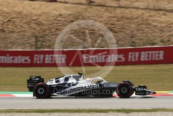 World © Octane Photographic Ltd. Formula 1 – Spanish Grand Prix - Circuit de Barcelona-Catalunya. Friday 20th May 2022 Practice 1. Scuderia AlphaTauri AT03 - Yuki Tsunoda.