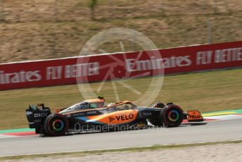 World © Octane Photographic Ltd. Formula 1 – Spanish Grand Prix - Circuit de Barcelona-Catalunya. Friday 20th May 2022 Practice 1. McLaren F1 Team MCL36 - Lando Norris.