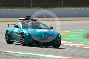 World © Octane Photographic Ltd. Formula 1 – Spanish Grand Prix - Circuit de Barcelona-Catalunya. Friday 20th May 2022 Practice 2. Aston Martin FIA safety car