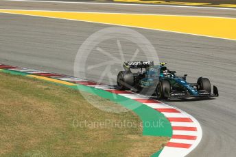 World © Octane Photographic Ltd. Formula 1 – Spanish Grand Prix - Circuit de Barcelona-Catalunya. Friday 20th May 2022 Practice 2. Aston Martin Aramco Cognizant F1 Team AMR22 - Sebastian Vettel.