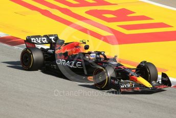 World © Octane Photographic Ltd. Formula 1 – Spanish Grand Prix - Circuit de Barcelona-Catalunya. Friday 20th May 2022 Practice 2. Oracle Red Bull Racing RB18 – Sergio Perez.