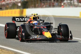 World © Octane Photographic Ltd. Formula 1 – Spanish Grand Prix - Circuit de Barcelona-Catalunya. Friday 20th May 2022 Practice 2. Oracle Red Bull Racing RB18 – Sergio Perez.