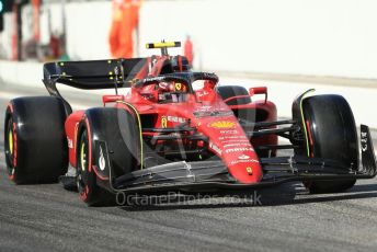 World © Octane Photographic Ltd. Formula 1 – Spanish Grand Prix - Circuit de Barcelona-Catalunya. Friday 20th May 2022 Practice 2. Scuderia Ferrari F1-75 - Carlos Sainz.