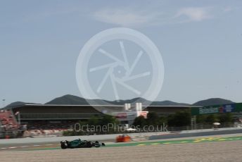 World © Octane Photographic Ltd. Formula 1 – Spanish Grand Prix - Circuit de Barcelona-Catalunya. Friday 20th May 2022 Practice 2. Aston Martin Aramco Cognizant F1 Team AMR22 - Sebastian Vettel.